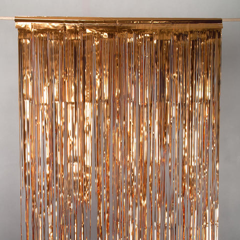copperorange door tinsel 2m drop 90cm wide