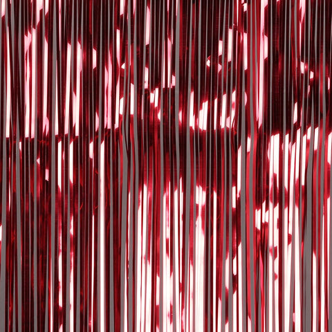  Red Metallic metallic drap door curtain zoom