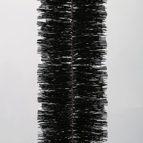  black deluxe tinsel 100mm x 5.5m