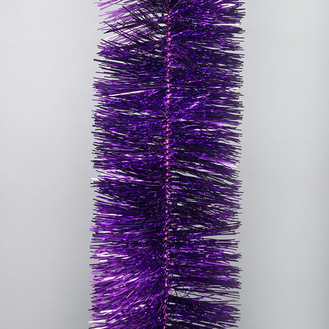  purple deluxe tinsel 100mm x 5.5m