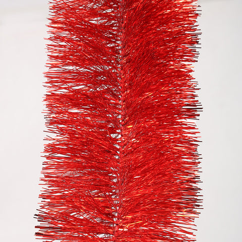  red 6 ply tinsel 100mm x 5.5m